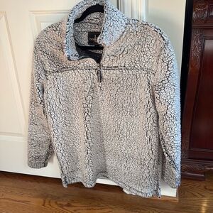 Boxercraft women’s three-quarter fleece jacket size large